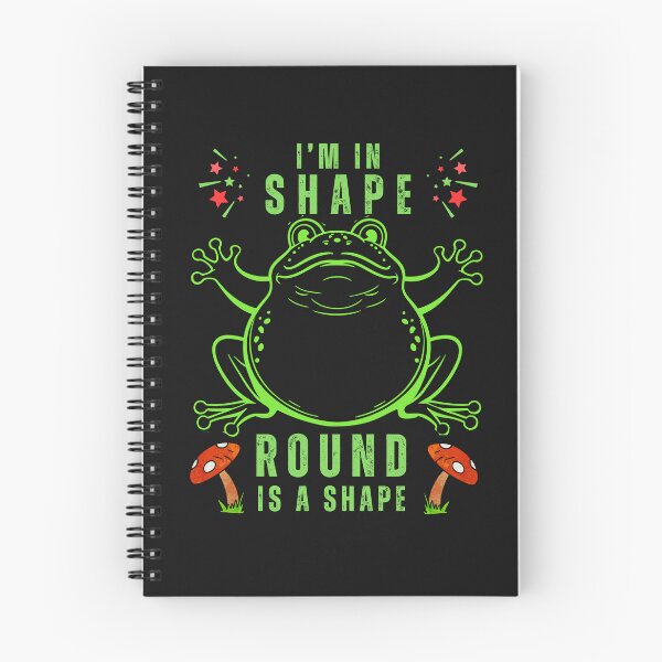 Item preview, Funny Frog, I'm In Shape, Round Is A Shape designed and sold by AlienOccupation.