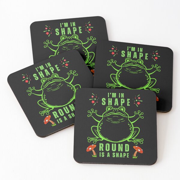 Item preview, Funny Frog, I'm In Shape, Round Is A Shape designed and sold by AlienOccupation.