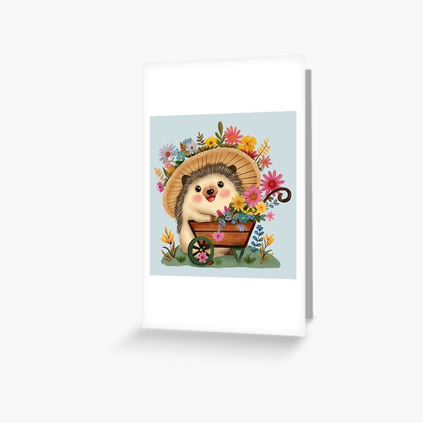 Item preview, Hedgehog Garden designed and sold by LoveCallieCo.