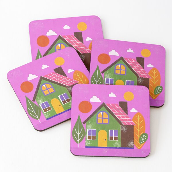 Item preview, Impressions of home in green designed and sold by studioartifex.