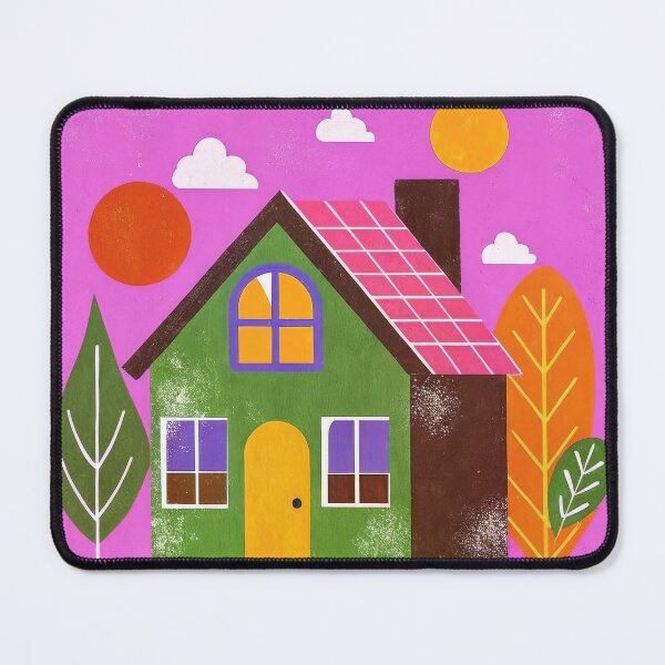 Item preview, Impressions of home in green designed and sold by studioartifex.