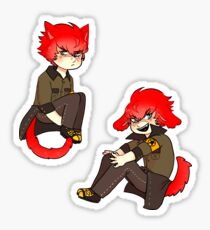 p4u2 | kitty minazuki + puppy sho Sticker