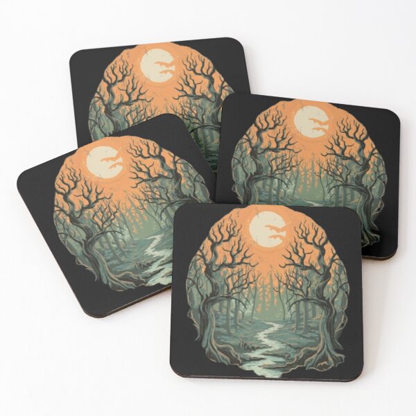 Item preview, Spooky forest view designed and sold by luna--design.