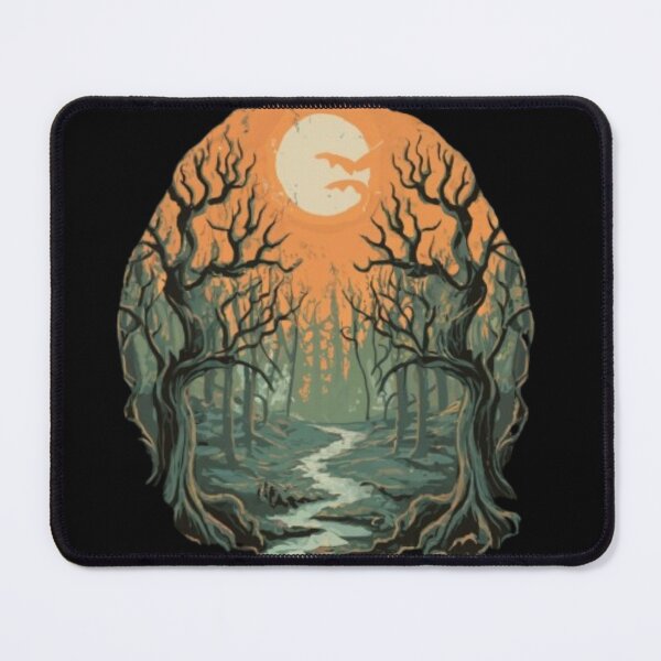 Item preview, Spooky forest view designed and sold by luna--design.