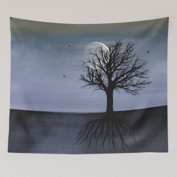 Item preview, A Tree in Moonlight designed and sold by Creative-Lily.