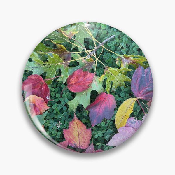 Item preview, Fall leaves in clovers designed and sold by Lauracolleen3.