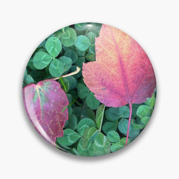 Item preview, Fall leaves on clovers designed and sold by Lauracolleen3.