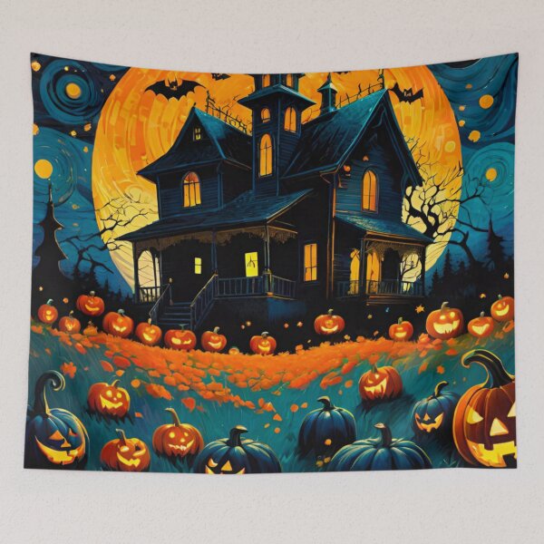 Item preview, Frightful Halloween Pumpkin Design with a Twist designed and sold by GrizzlyCollective.