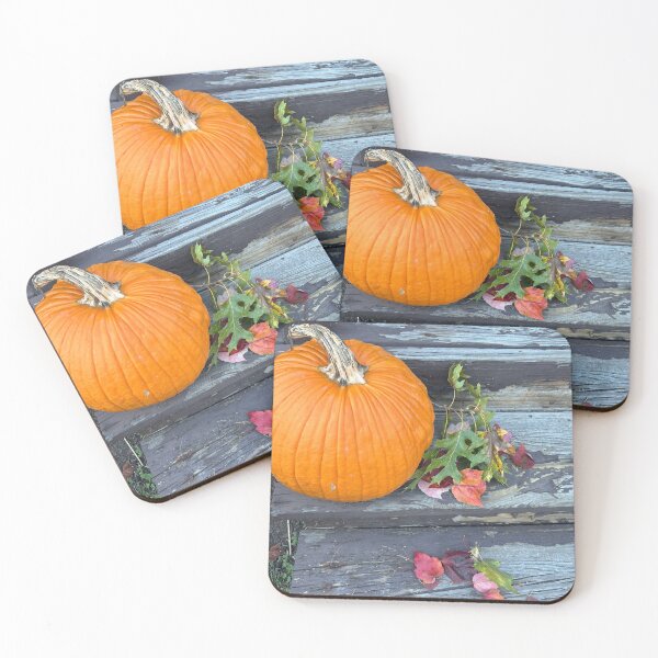 Item preview, Pumpkin and fall leaves  designed and sold by Lauracolleen3.