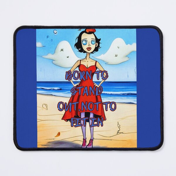 Item preview, Born to Stand Out - Retro Vintage Motivational Art designed and sold by MelissaMelovich.
