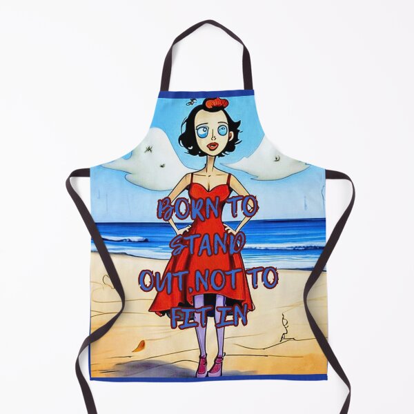 Item preview, Born to Stand Out - Retro Vintage Motivational Art designed and sold by MelissaMelovich.