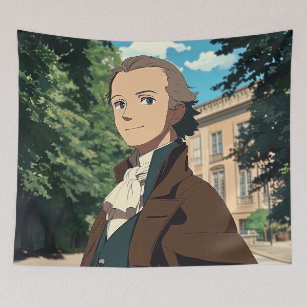 Item preview, Immanuel Kant | Anime style designed and sold by ComicsFactory.