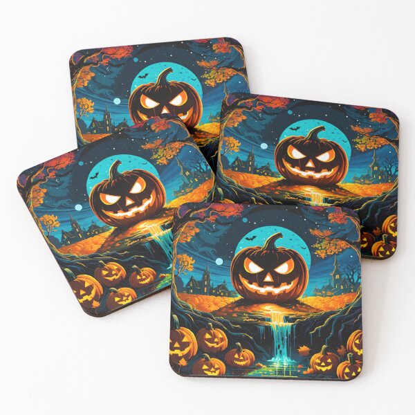 Item preview, Frightful Halloween Pumpkin Design with a Twist designed and sold by GrizzlyCollective.