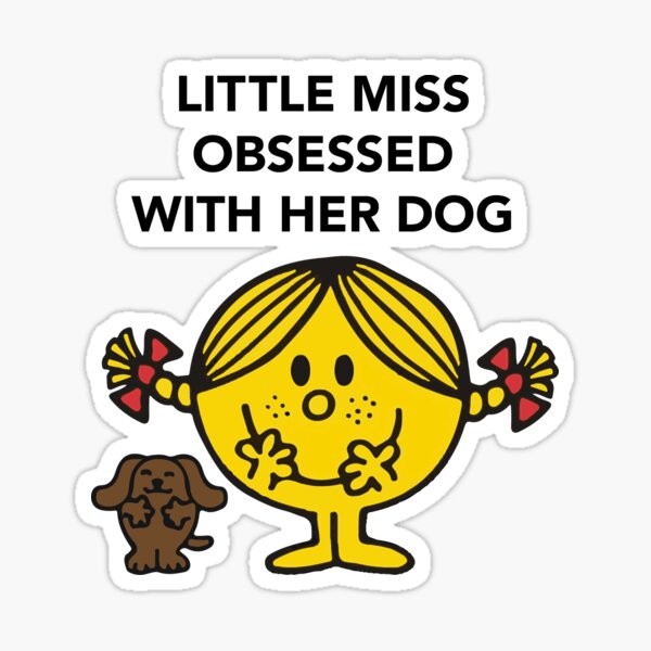 Item preview, Little Miss Obsessed With Her Brown Dog designed and sold by Hanreb.