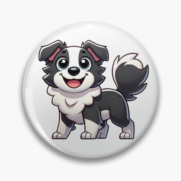 Item preview, Adorable Border Collie is waiting for YOU! designed and sold by NoelaniArt.