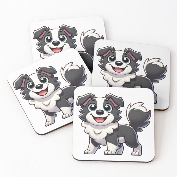Item preview, Adorable Border Collie is waiting for YOU! designed and sold by NoelaniArt.
