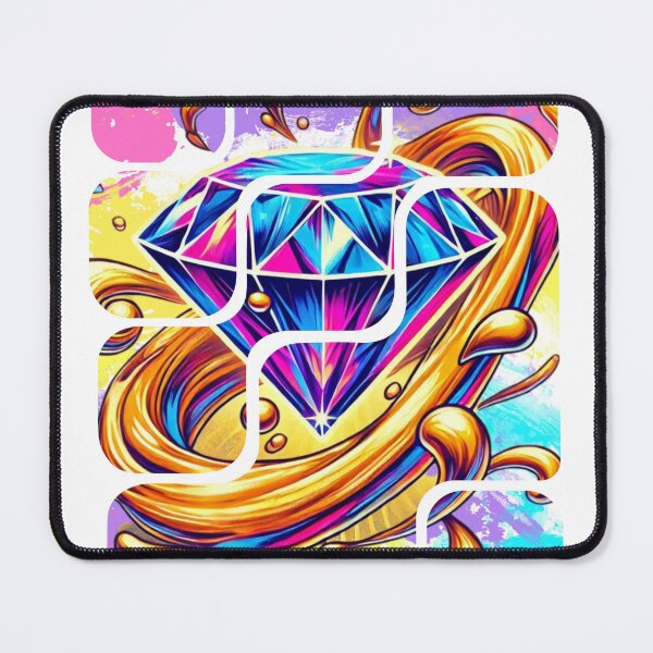 Item preview, Diamond Flow - Vibrant Geometric Art designed and sold by Sembiante.