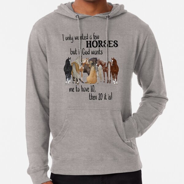 Item preview, If God Wants Me To Have 10 Horses Quote designed and sold by RamblingBoho.