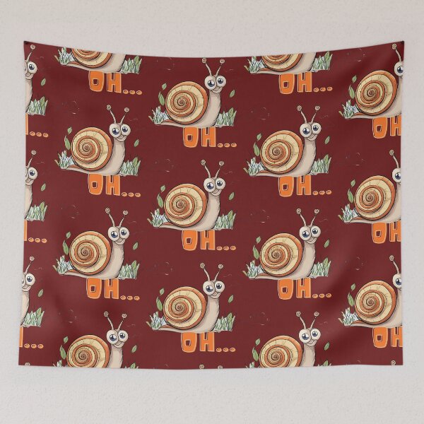 Item preview, Happy Snail Nature Animal designed and sold by Design_Your_Day.