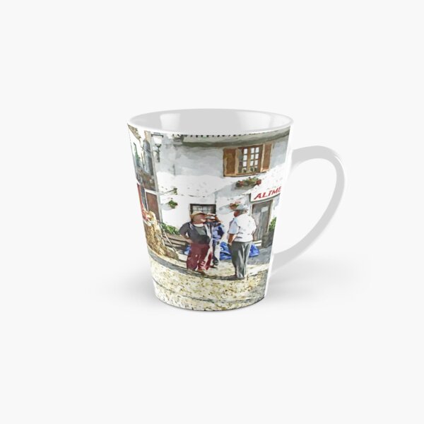 Item preview, Peasants around the threshing machine in the square designed and sold by Giuseppe Cocco.