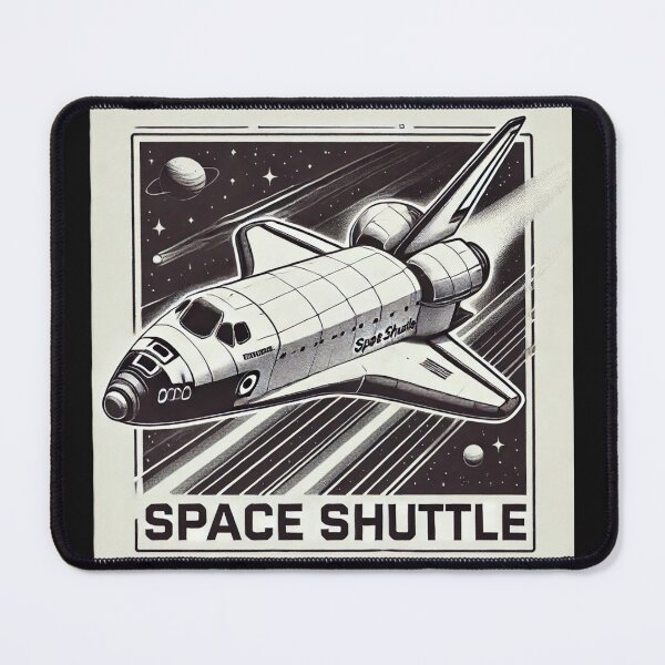 Item preview, space shuttle designed and sold by TEEJAMBOREE.