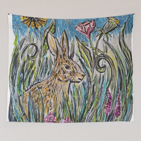 Item preview, Mystical Hare designed and sold by wildseadesign.