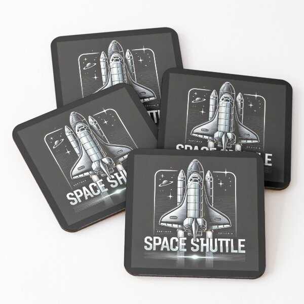Item preview, space shuttle designed and sold by TEEJAMBOREE.