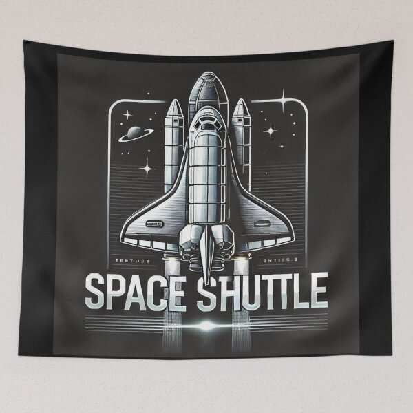 Item preview, space shuttle designed and sold by TEEJAMBOREE.
