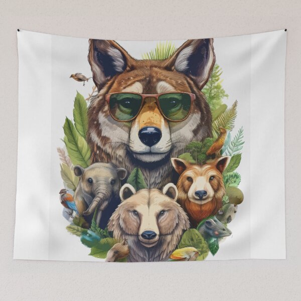 Item preview, Protect Our Planet: World Animal Day designed and sold by bb-15artstudio.
