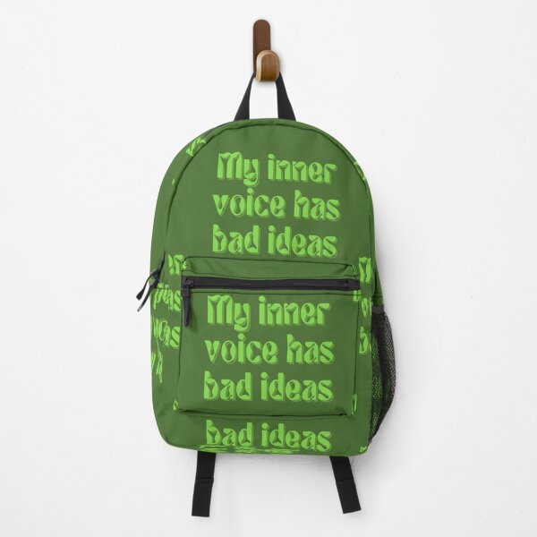 Item preview, My inner voice has bad ideas. designed and sold by FuryHive.