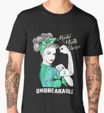 Mental health warrior unbreakable Men's Premium T-Shirt