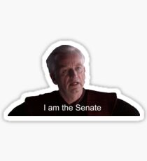 I Am The Senate Sticker