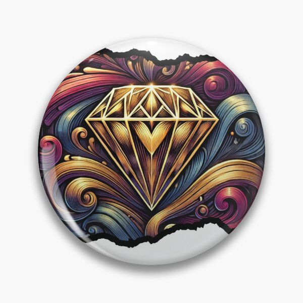 Item preview, Golden Gem Abstract - Luxury Design designed and sold by Sembiante.