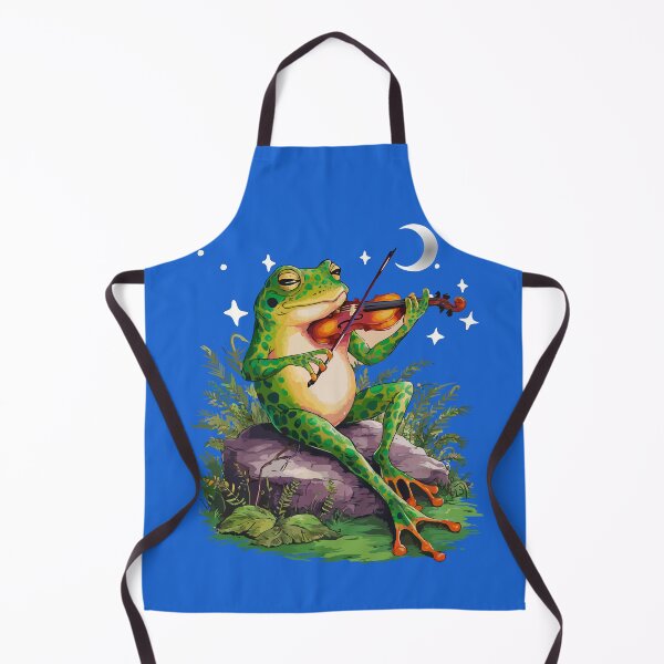 Item preview, Anthropomorphic frog playing a violin. designed and sold by Mahilis.