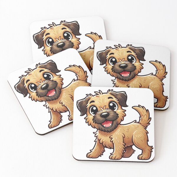 Item preview, Wily Border Terrier is Ready for YOU! designed and sold by NoelaniArt.