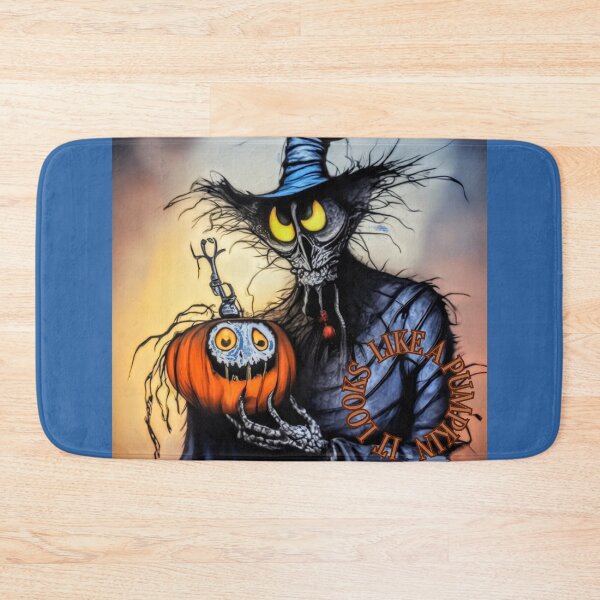 Item preview, Weird Pumpkin Pal: Quirky Art Inspired by Tim Burton" designed and sold by MelissaMelovich.