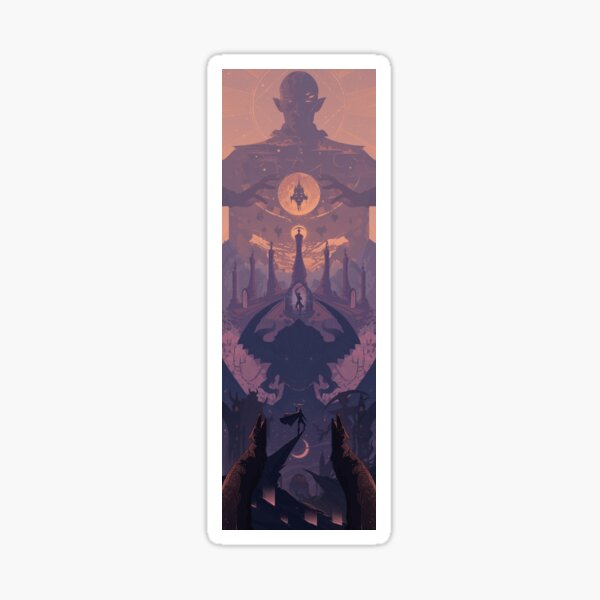 The Wolf And The Rook Sticker