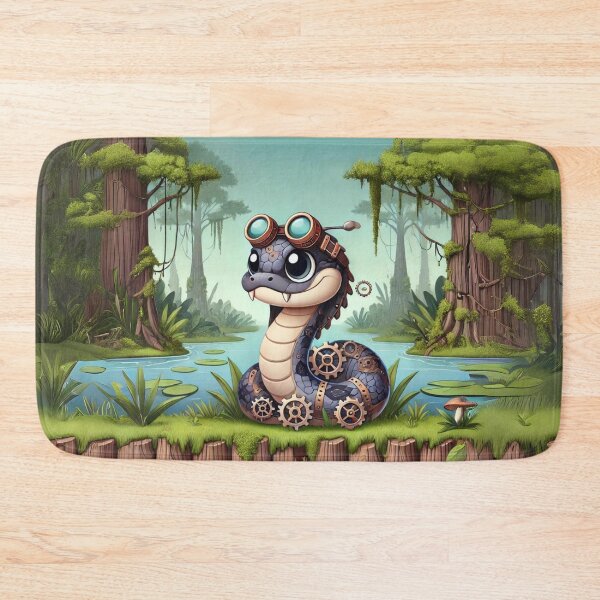 Item preview, Steampunk Cottonmouth designed and sold by Sillytoe.