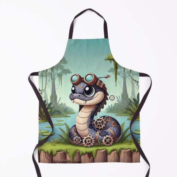 Item preview, Steampunk Cottonmouth designed and sold by Sillytoe.
