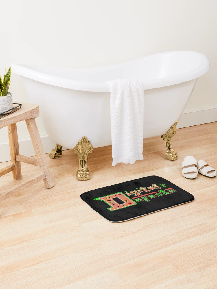 Thumbnail 2 of 6, Bath Mat, Digital Defects designed and sold by Digital-Defects.