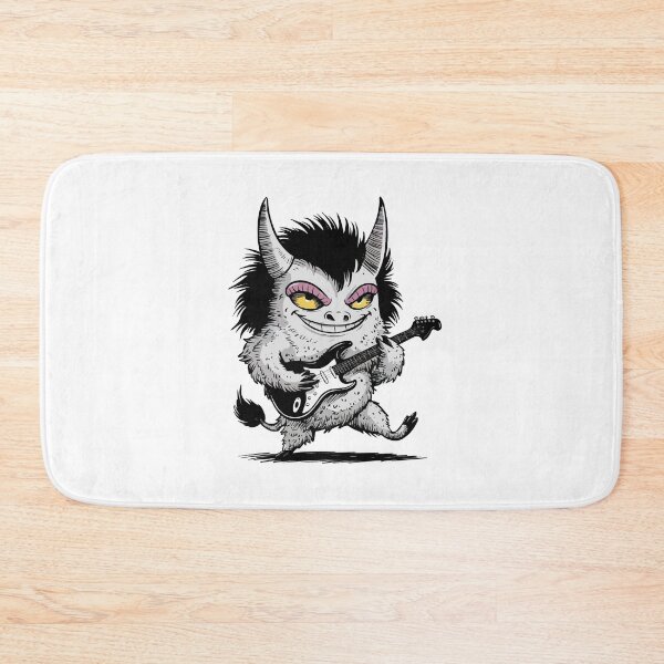 Item preview, Whimsical Creature Rocking the Electric Guitar designed and sold by NiftyWrx.