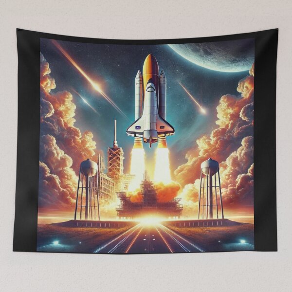 Item preview, space shuttle designed and sold by TEEJAMBOREE.