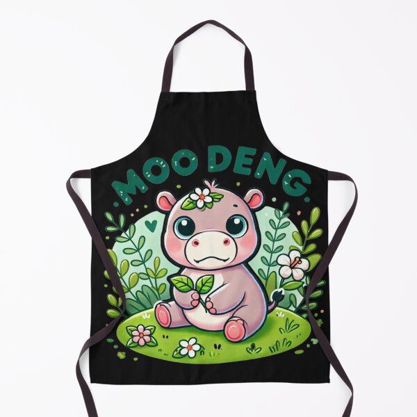 Item preview, Moo Deng Baby Hippo Bamboo Cutee Animal Hippo Lovers Kids designed and sold by SztylishDesigns.