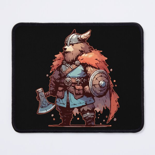 Item preview, Cute Viking Warrior Bear designed and sold by TomFrontierArt.