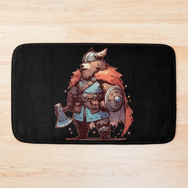 Item preview, Cute Viking Warrior Bear designed and sold by TomFrontierArt.