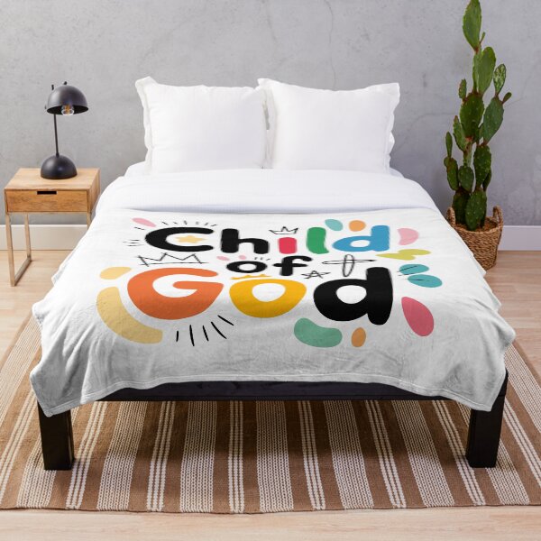 Item preview, Child of God Colorful Christian Kids Design - Inspirational Faith Quote by Haha Handles Hub designed and sold by HahaHandlesHub.