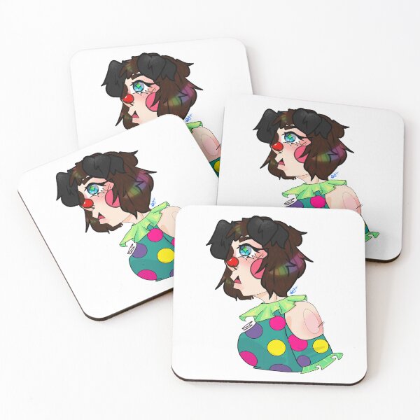 Item preview, sona clown sticker 51 designed and sold by azurebloodarts.