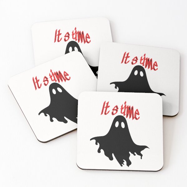 Item preview, It’s Time!" - Halloween Ghost designed and sold by TeeAauthenticF.