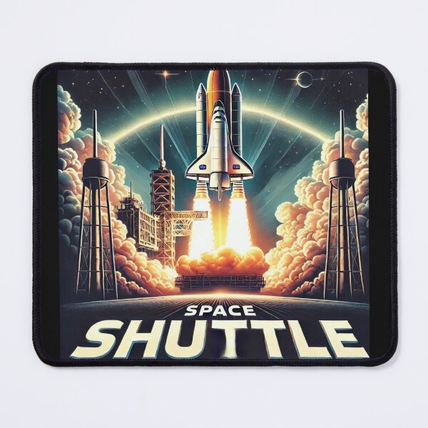 Item preview, space shuttle designed and sold by TEEJAMBOREE.