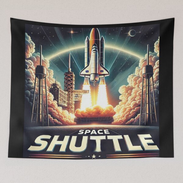 Item preview, space shuttle designed and sold by TEEJAMBOREE.